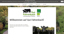 Desktop Screenshot of gutfahrenbach.de