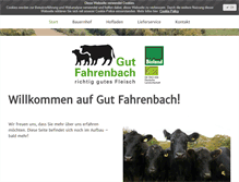 Tablet Screenshot of gutfahrenbach.de